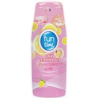 Fun time Pink Lemonade Flavoured Lube is a water based lube blended with Pink Lemonade flavour for a great taste sensation and gentle lubrication 75ml