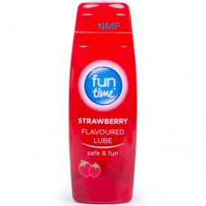 Fun time Strawberry sexual lubricant, using a water based formulation for a natural feel and with an Strawberry taste and scent 75ml Fun time Strawberry sexual lubricant, using a water based formulation for a natural feel and with an Strawberry taste and scent 75ml
